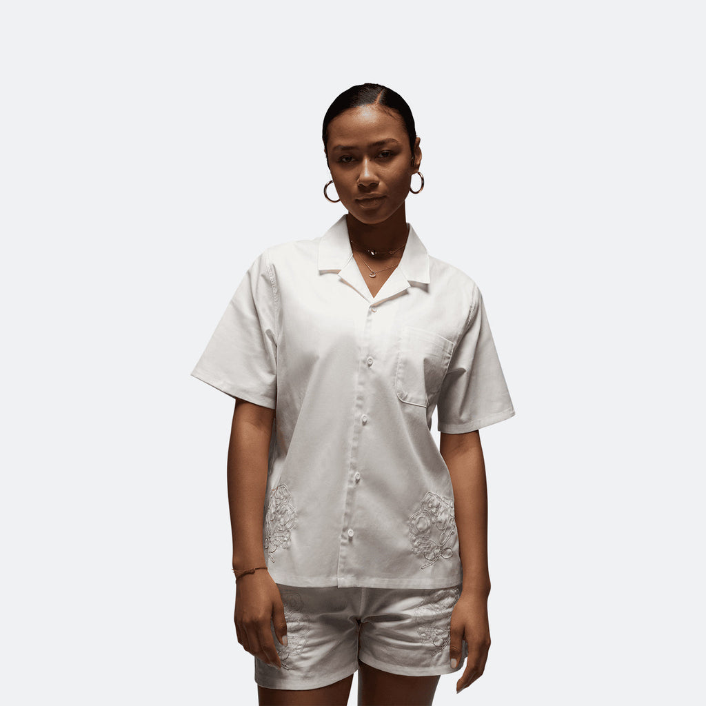 W Jordan S/S Woven Top