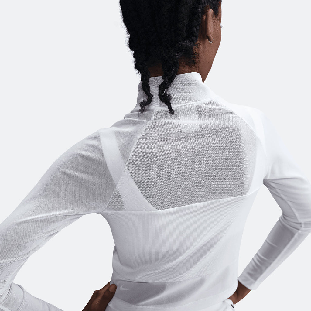 W Nike Kobe L/S Crop Top - Sail