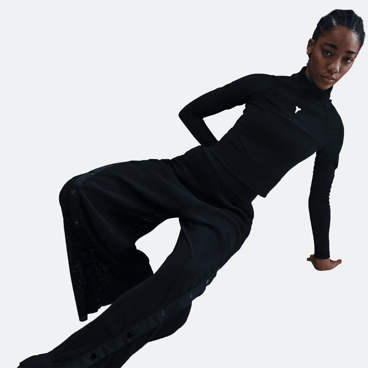 W Nike Kobe Pleated Tear-Away Pant-Black